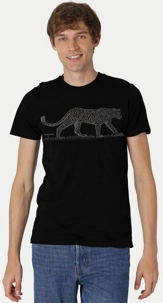 Peaces.bio - handbedruckte Biomode Bio Fit T-Shirt Leopard Herren
