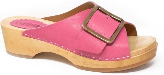 Grünbein Shoes Grünbein Holzclog-Pantolette Banu