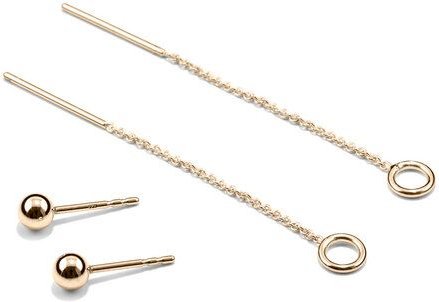 Jonathan Radetz Jewellery Hänger LOOP, Gold 585, 14 Karat, Handmade in Germany