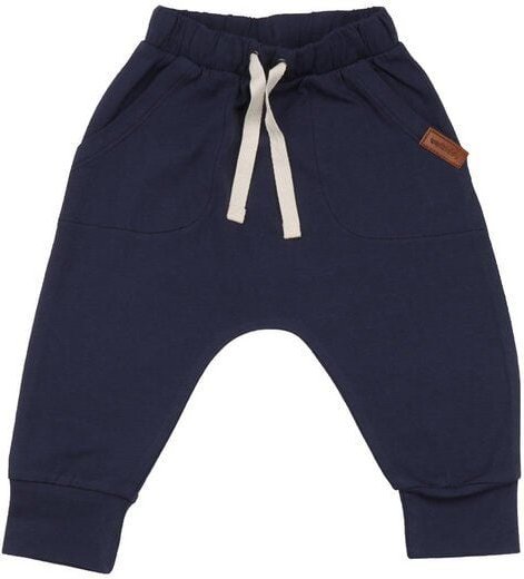Jogginghose Kinder Dunkelblau aus GOTS-zertifizierter Bio-Baumwolle (98–116) – Walkiddy
