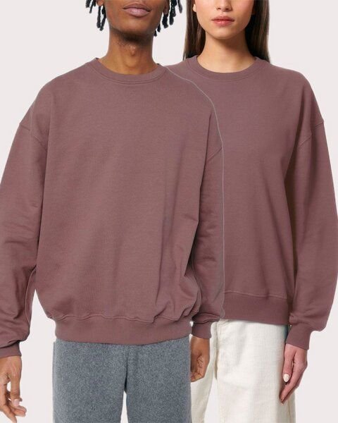 YTWOO Oversized Sweatshirt aus reiner Bio-Baumwolle, Dry Handfeel