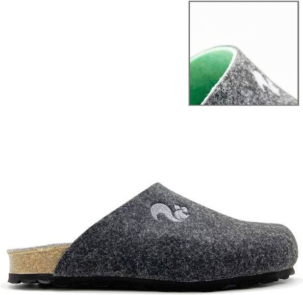 Veganer Bio Clog "thies ® PET" aus recycelten Flaschen, fair produziert mit Tieffussbett