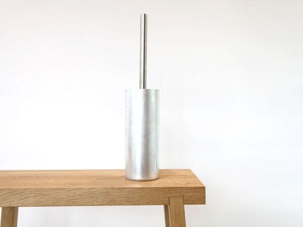 werkvoll by Lena Peter Upcycling WC-Bürste FIRE mit Edelstahlgriff