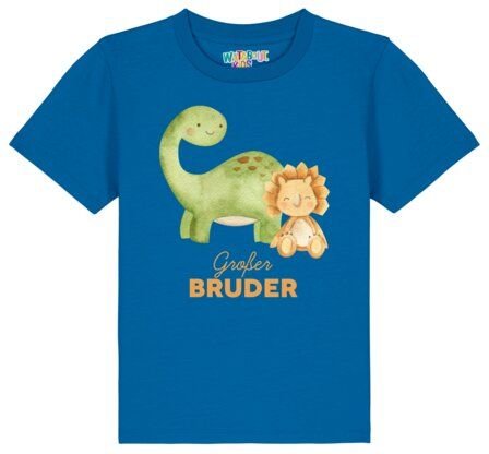 watabout.kids T-Shirt Kinder Dinosaurier 06 Großer Bruder