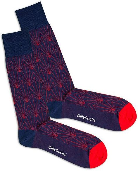 DillySocks Premium High Rise Socken aus Biobaumwoll-Mix
