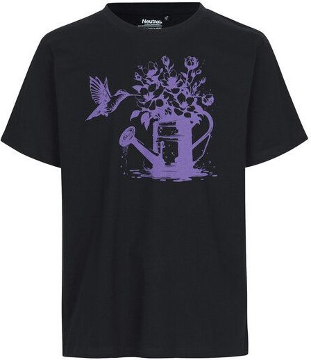 HANDGEDRUCKT "Gartenfreude" Unisex T-Shirt