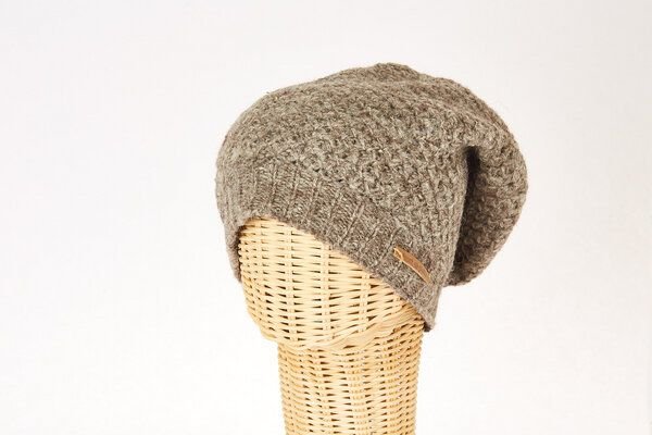 short'n'pietz Schurwollmütze mit Wabenmuster