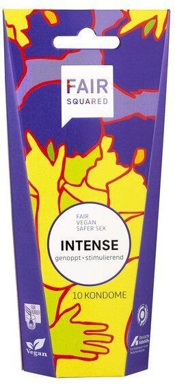 FAIR SQUARED Kondome INTENSE mit Noppen