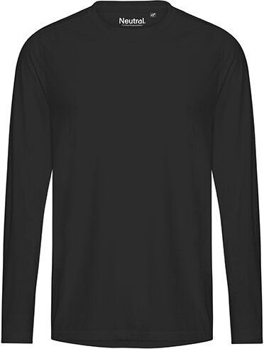 Neutral® Herren / Unisex Langarm T-Shirt Rundhals Recycled Sportshirt Unterziehshirt