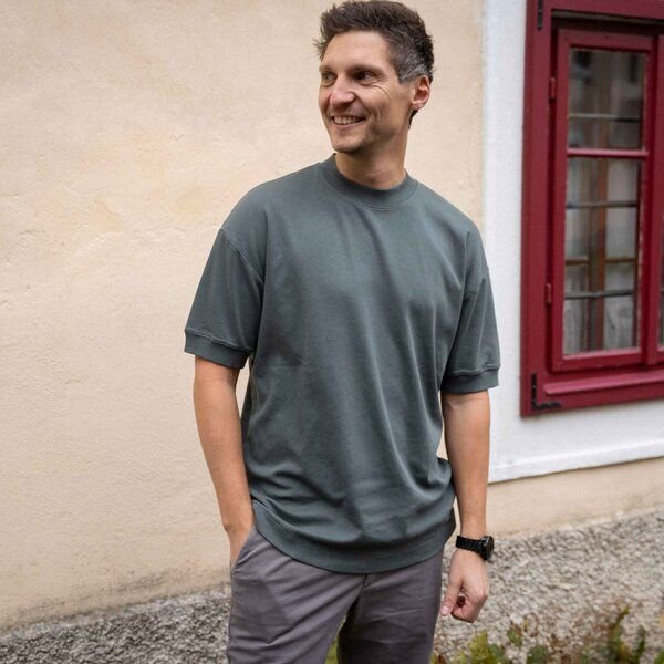 Vresh Clothing Vriedl - Oversized T-Shirt aus Heavy-Jersey Biobaumwolle