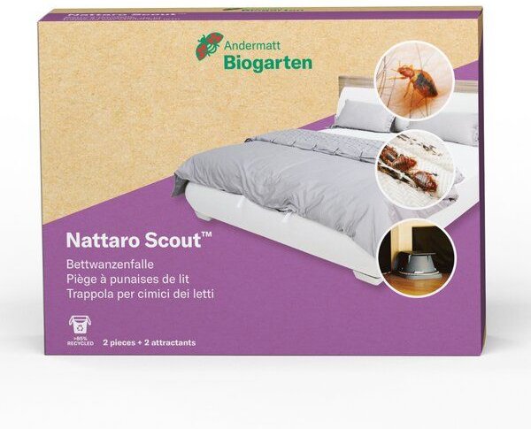 Andermatt Biogarten Nattaro Scout Bettwanzenfalle – Fallensystem zur Früherkennung und Überwachung von Bettwanzen