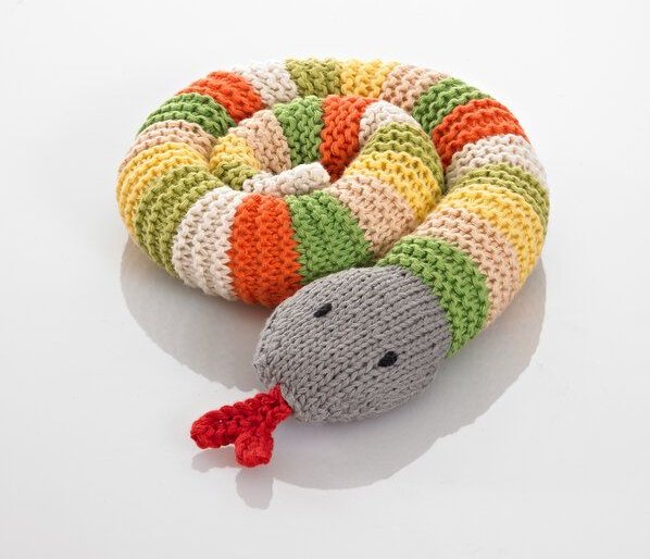 Pebble Rassel Schlange