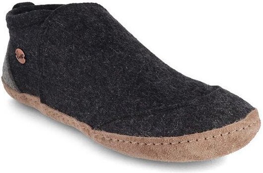 WoolFit moderne Filz-Hausschuhe „Taiga“ mit geschlossener Form für einen stabilen Sitz