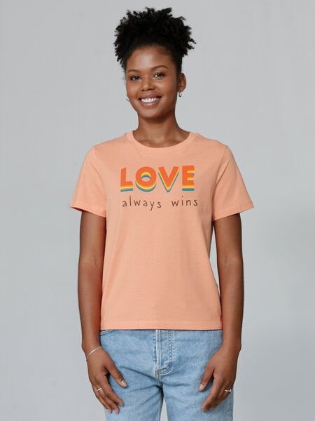 watapparel T-Shirt Frauen Love always wins
