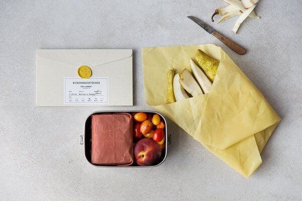 TOFF & ZÜRPEL® Manufaktur SET MEDIUM & LARGE Bio-Bienenwachstücher