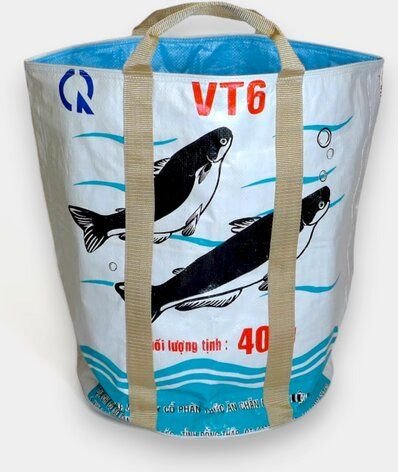 REFISHED fair fashion WÄSCHEKORB | Nachhaltiger Korb für schmutzige Wäsche