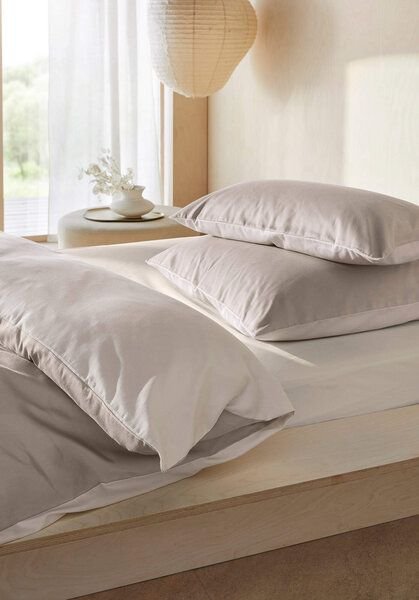 hessnatur Satin Wende Bettwäsche-Set aus reiner Bio-Baumwolle