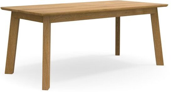 ekomia Esstisch Form F aus hell geölter Eiche