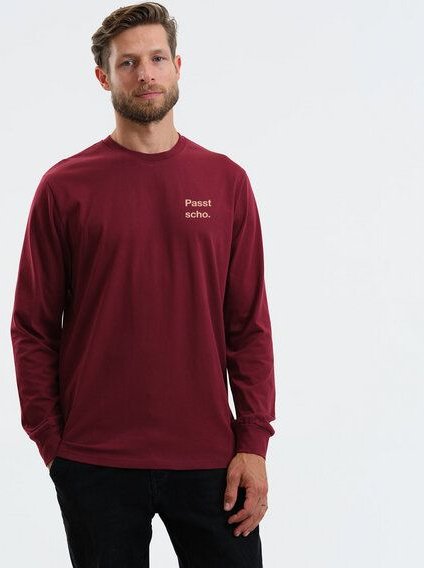 GARY MASH Langarmshirt Scott Passt scho. aus Biobaumwolle