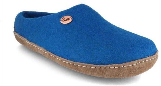 WoolFit Barfuß-Hausschuhe „Footprint“ hand-gefilzt, extra weich & flexibel