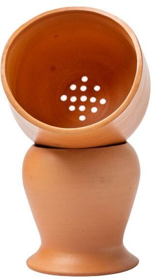 FAIRVEDA Ayurvedische Gesichtssauna aus Ton - Gesichtsdampfer zur Hautpflege