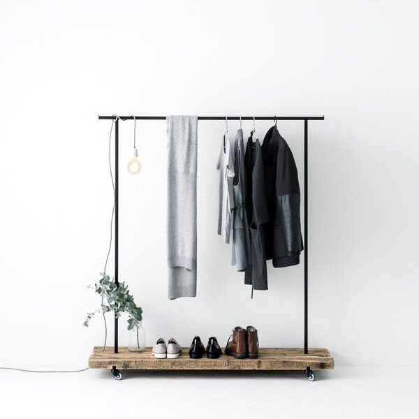 weld & co Kleiderstange Altholz 01