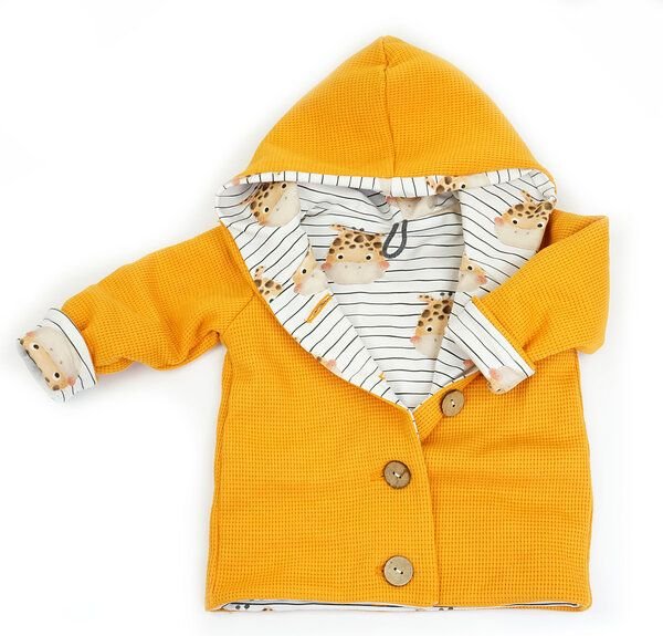 Sternchenwolke BIO Waffeljersey Jacke "Gigi Giraffe"