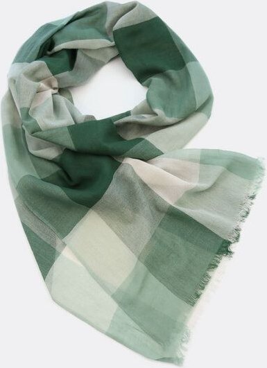 Djian Schal aus 100% Bio-Baumwolle – KARO