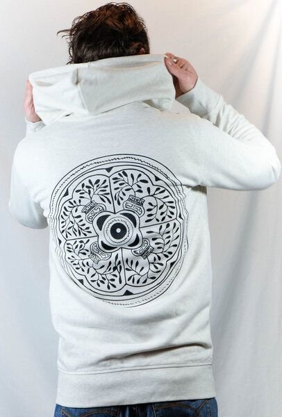Diamond-Army Shipibo Reißverschluss-Hoodie