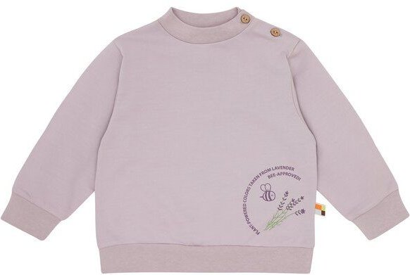 loud + proud Babys & Kinder Sweatshirt mit Pflanzenfarben gefärbt, GOTS zertifiziert