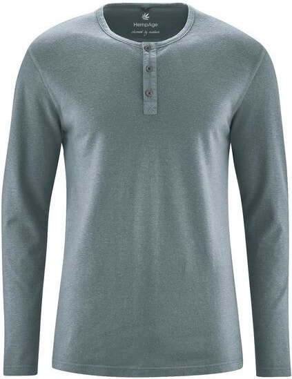 HempAge Herren Langarm-Shirt Hanf/Bio Baumwolle