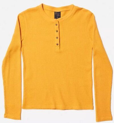 Nudie Jeans Mira Henley Waffle