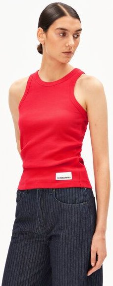 ARMEDANGELS KANITAA Damen Ripp-Top aus Bio-Baumwoll Mix