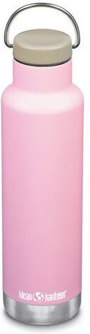 Klean Kanteen Edelstahl Isolierflasche Classic 592ml Trinkflasche mit Loop Cap