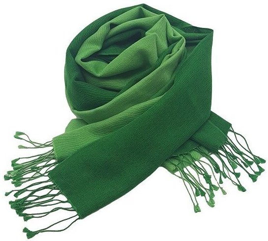 Frida Feeling Schal (70% Wolle / 30% Seide) mit farbigem Verlauf