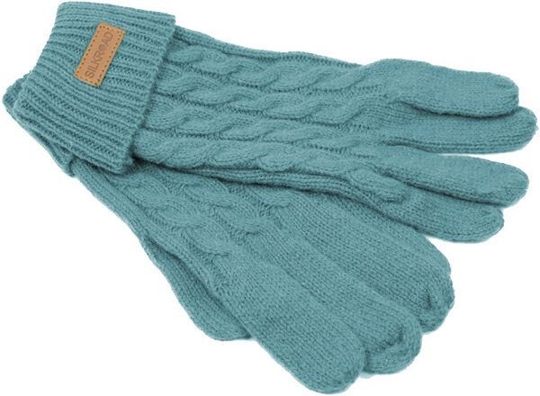 Silkroad - Diggers Garden SILKROAD Handschuhe für den Winter Strickhandschuhe aus 100% Lammwolle