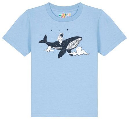 watabout.kids T-Shirt Kinder Spacewhale