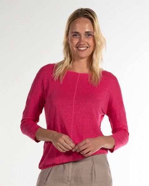 Alma & Lovis Sommer Leinenshirt aus Leinen-Jersey | Linen Pure