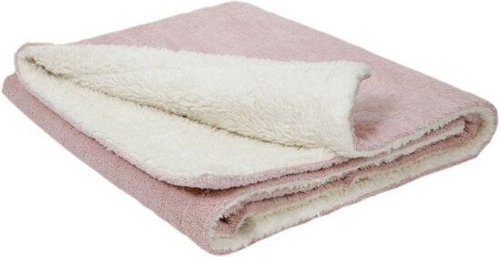Efie Babydecke weiß/rosa (KbA)