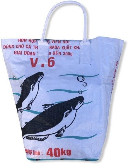 Beadbags Kleine Universaltasche / Wäschesack aus recycelten Reissack Ri9.2