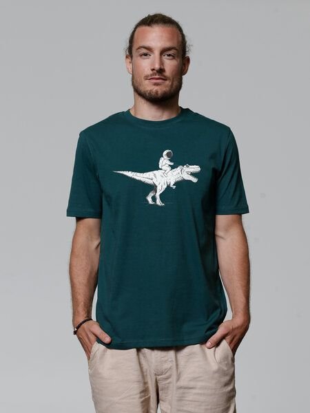 watapparel T-Shirt Unisex Astronaut on T-Rex