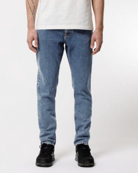 Nudie Jeans Steady Eddie II - Friendly Blue