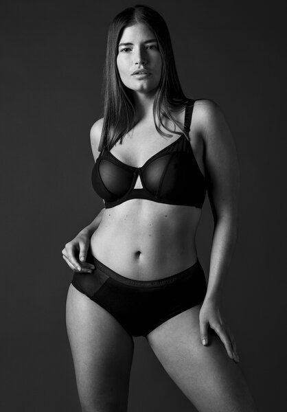 LOVJOI Damen BH SPEEDWELL Curve Style Schwarz Bio Fair