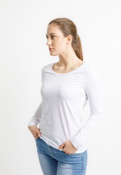 TORLAND Tailliertes Damen Longsleeve LANIA