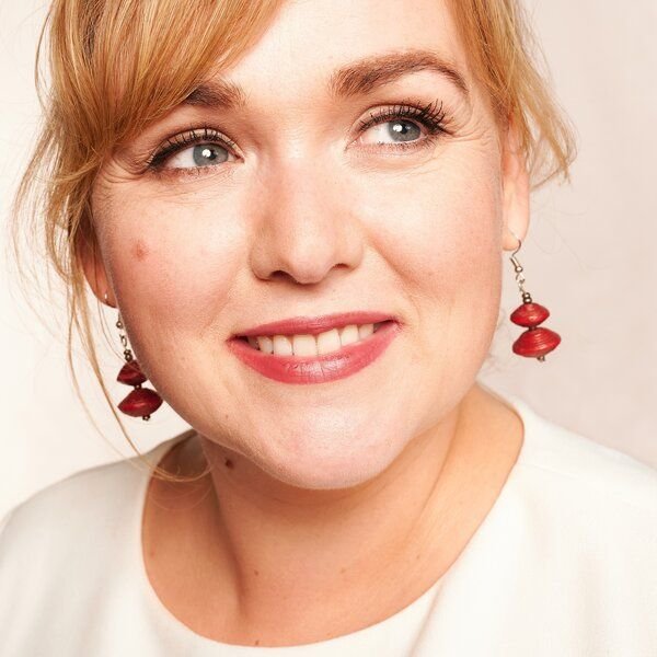 PEARLS OF AFRICA Ohrringe aus Papierperlen "HAPPY AFRICA"