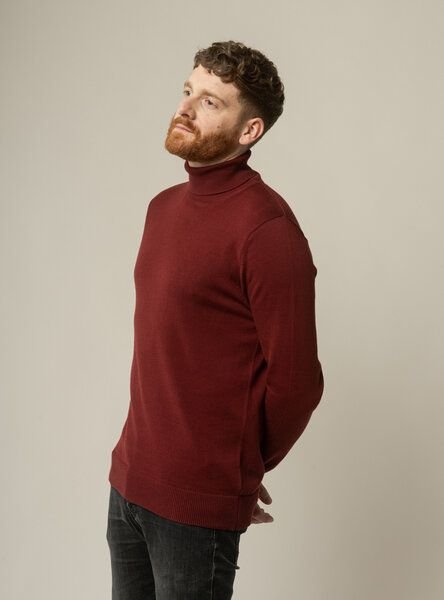 Thumbnail - Feinstrick Rollkragenpullover KANJA | von MELA | Fairtrade & GOTS zertifiziert