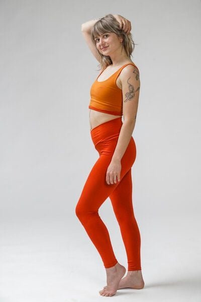 YogiLiebe Yoga Wende-Bra Maitri aus Bio-Baumwolle | 4-in-1 Handgefertigt in Deutschland