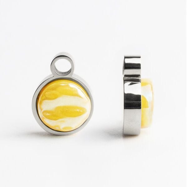 ALEXASCHA Anhänger für Ohrringe | Mix & Match Charms | Silber