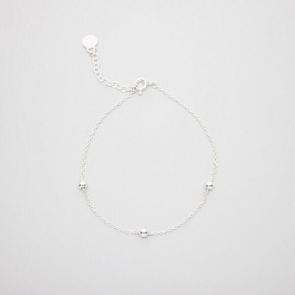 fejn jewelry Armband 'triple ball' mit drei Kugeln