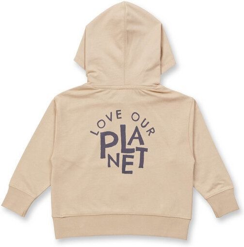 Sense Organics & friends in cooperation with GARY MASH Kinder Hoodie mit Statement Print aus Biobaumwolle